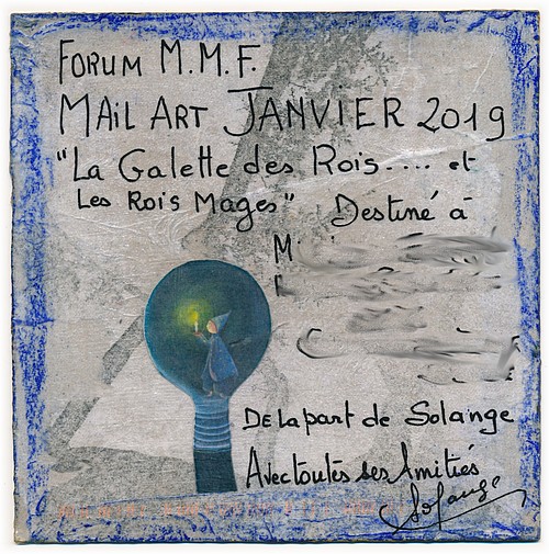 Mail art, par Solange 2019